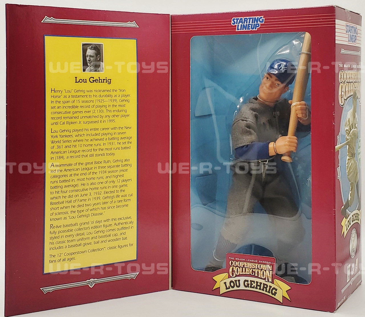 MLB Cooperstown Collection Lou Gehrig Figure 1996 Starting