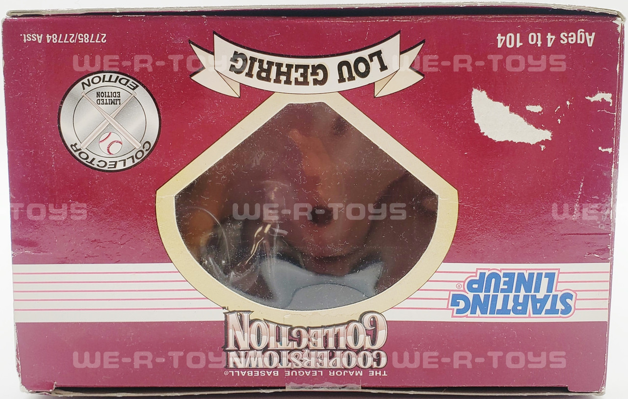 ☆【希少】COOPERSTOWN COLLECTIONS by STARTER☆ MLB Cooperstown Collection Lou Gehrig Figure 1996 Starting