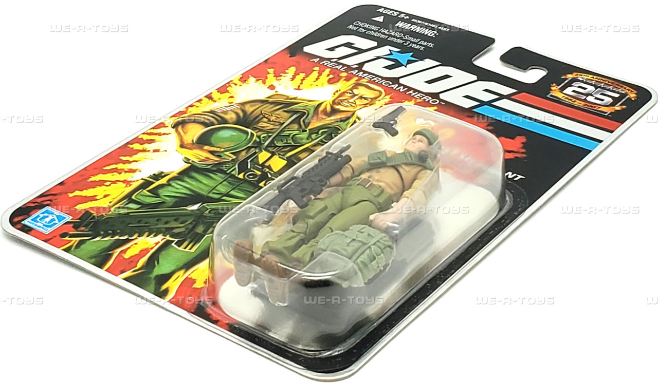 G.I. Joe 25th Anniversary First Sergeant Duke 3.75 Inch Action