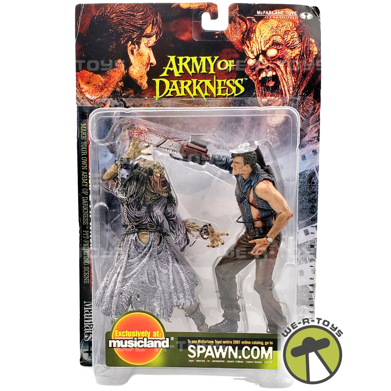 Army of Darkness Ash & Pit Witch Action Figures McFarlane Toys