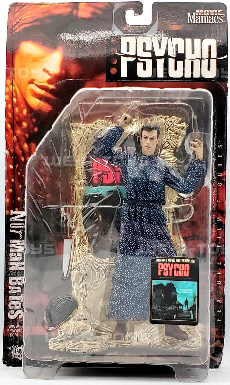 McFarlane Movie Maniacs Psycho Norman Bates Action Figure 1999
