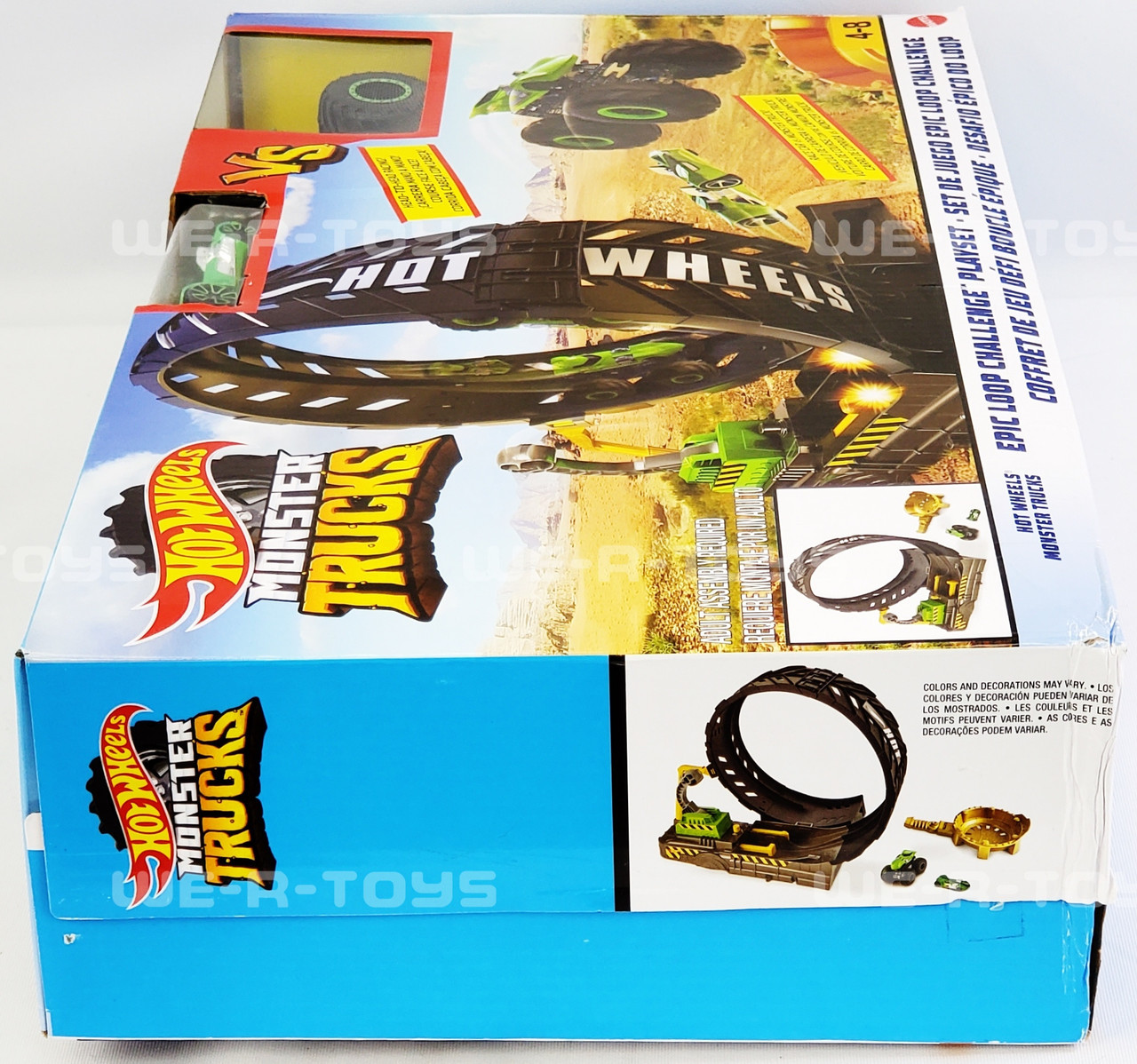 Hot Wheels Monster Truck Epic Loop Challenge Play Set with Truck and C –  Square Imports