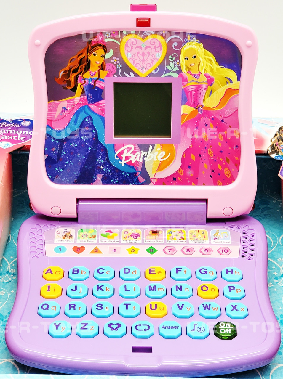 Barbie The Diamond Castle Learning Laptop 2008 Oregon Scientific