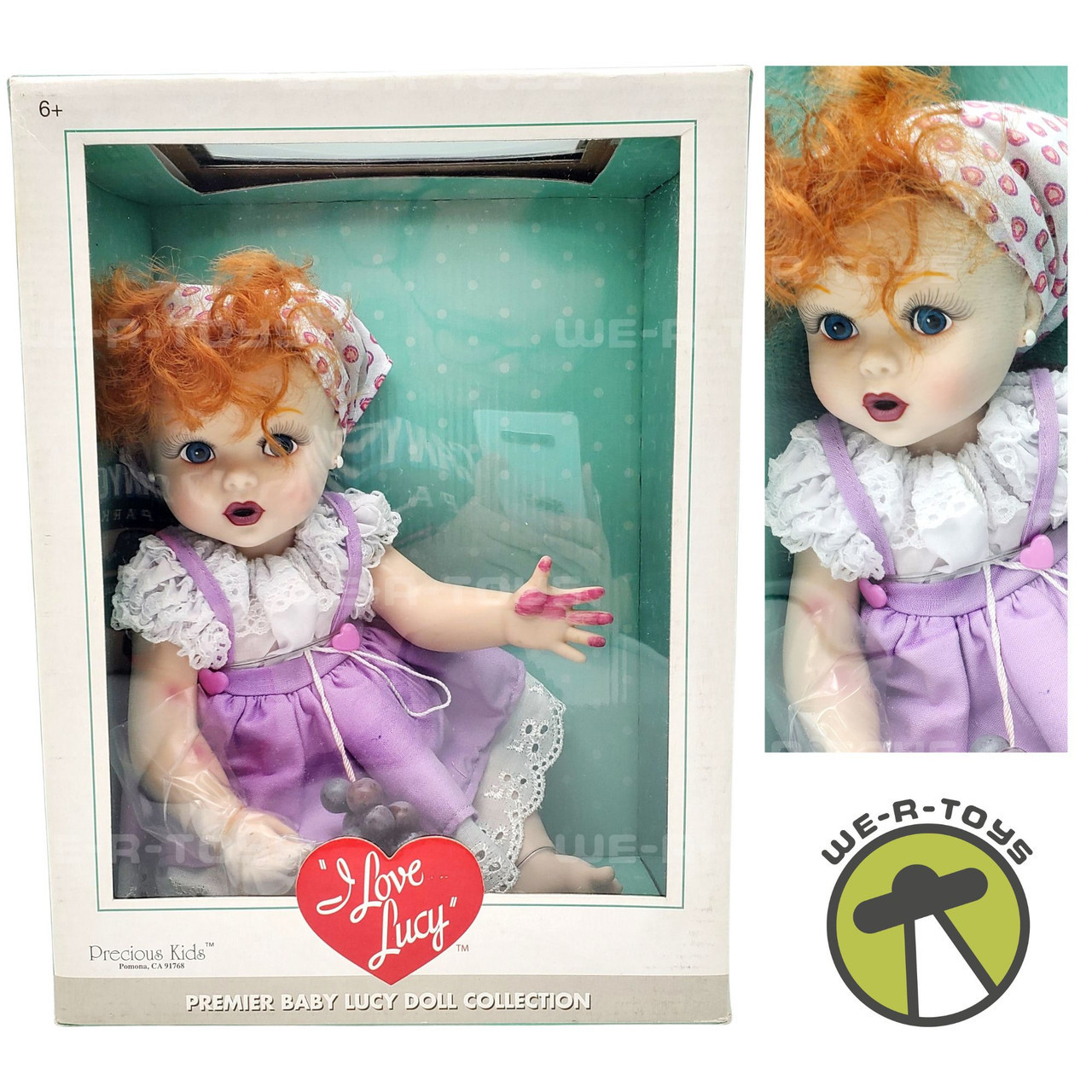 I Love Lucy Baby Lucy Vinyl Doll Grape Episode Precious Kids CBS