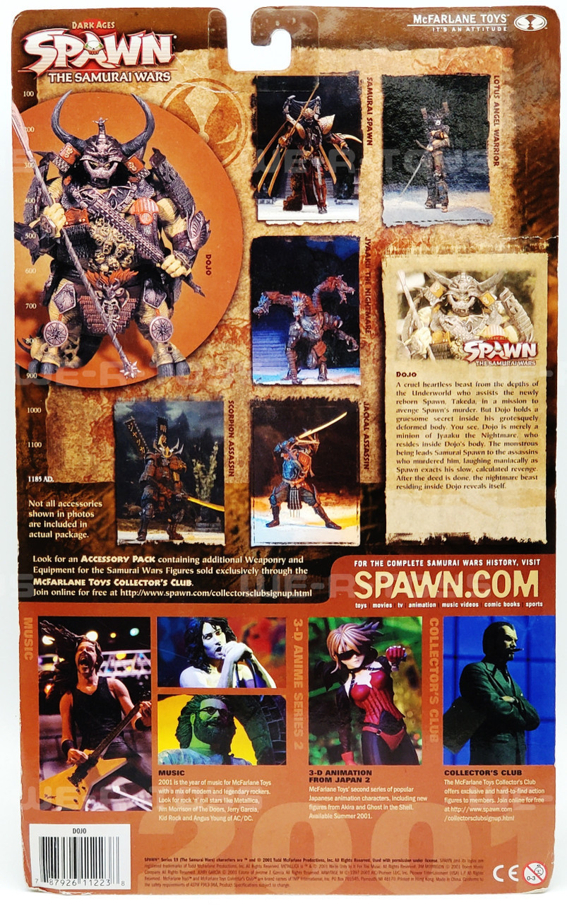 Spawn Dark Ages Chaos フィギュア3個セット SPAWN The Dark Ages Action Figures- Series 14 - Set of 6
