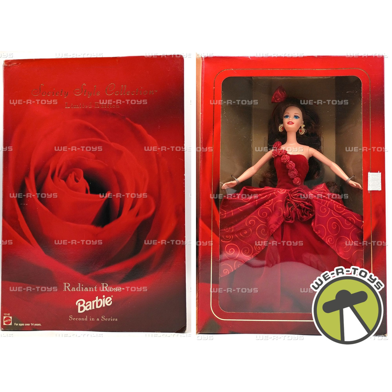Radiant Rose Barbie Doll Society Style Collection 1996 No. 15140