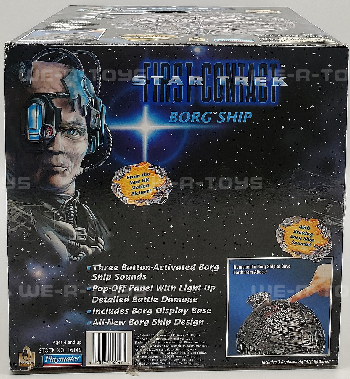 Star Trek First Contact Borg Ship Collectors Series Edition 1996