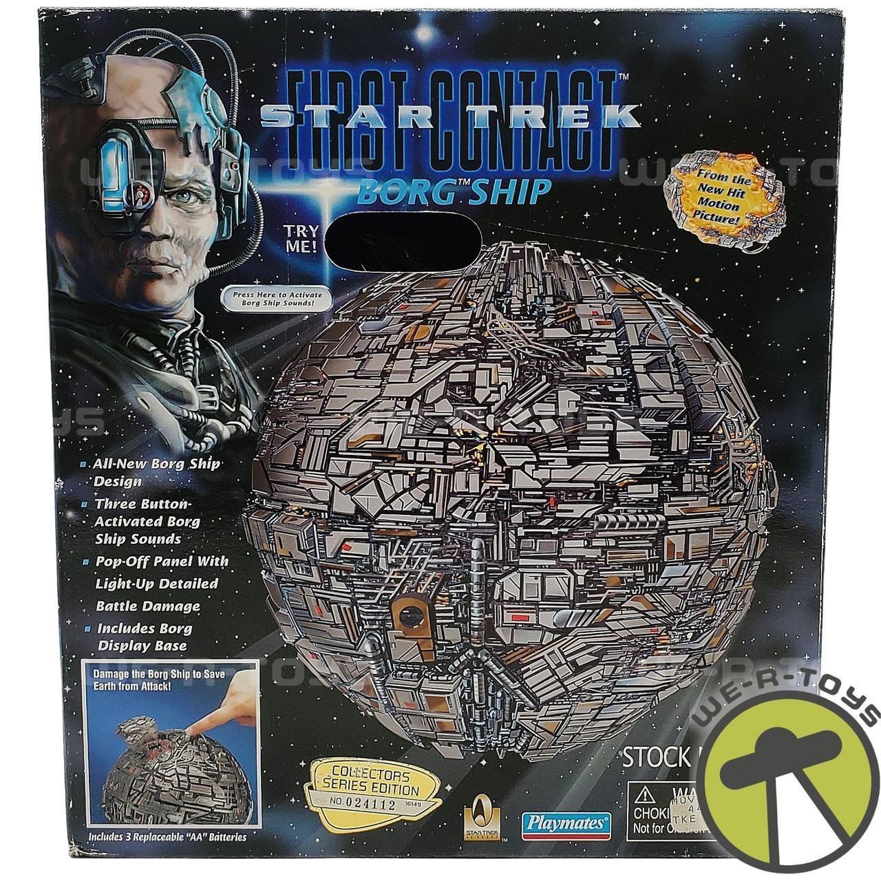 Star Trek First Contact Borg Ship Collectors Series Edition 1996
