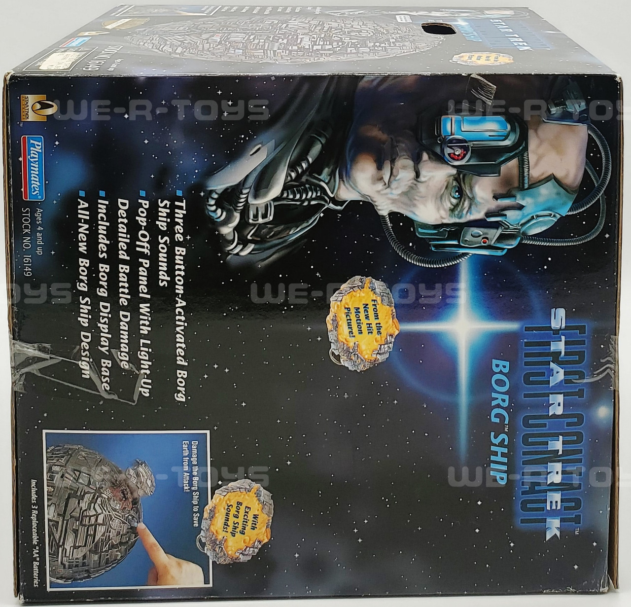 プレイメイツ　スタートレック　ボーグシップ「スフィア」 Star Trek First Contact Borg Ship Collectors Series Edition