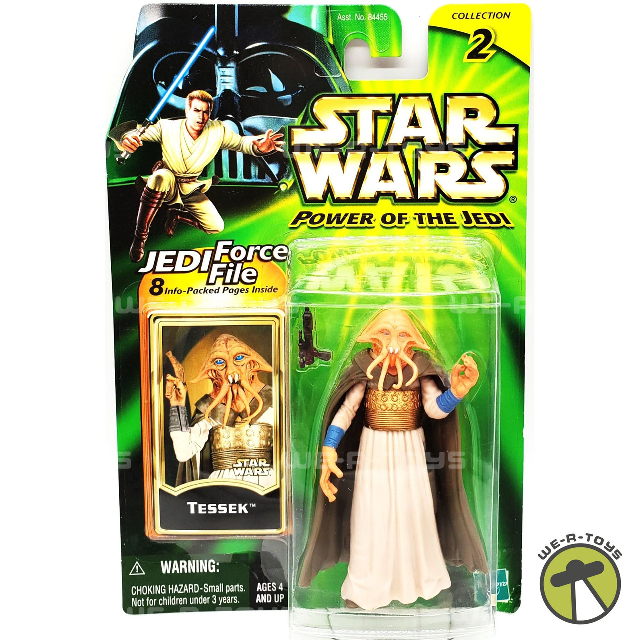 Star Wars Power of the Jedi Tessek Action Figure with Force File