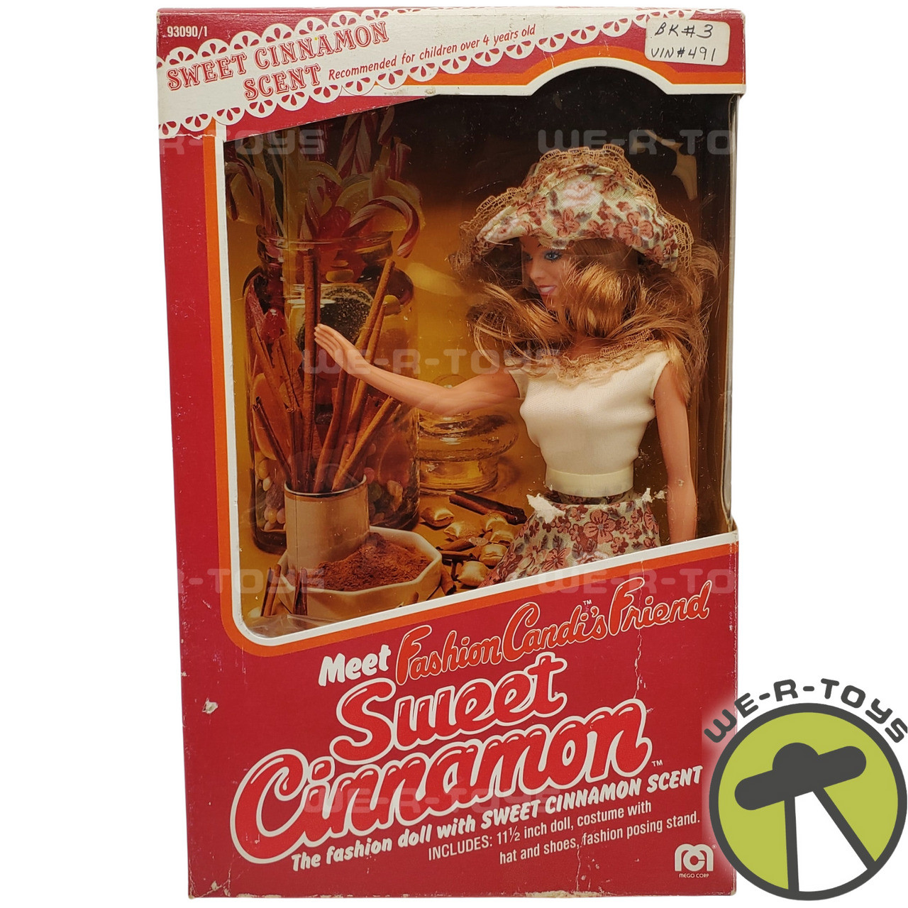 Fashion Candi's Friend Sweet Cinnamon Scented Doll 1980 Mego 93090