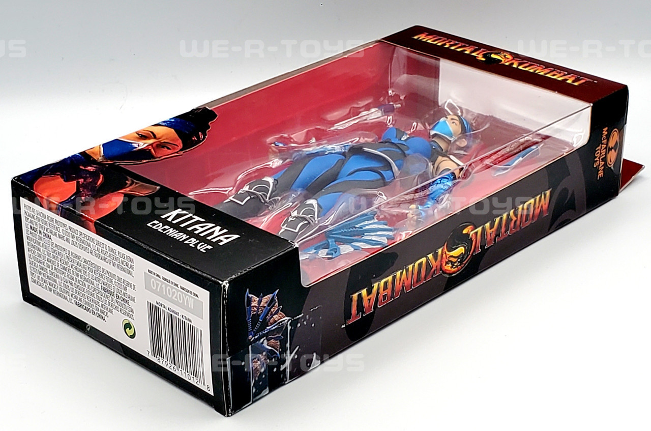 Mortal Kombat Kitana Edenian Blue Action Figure McFarlane Toys