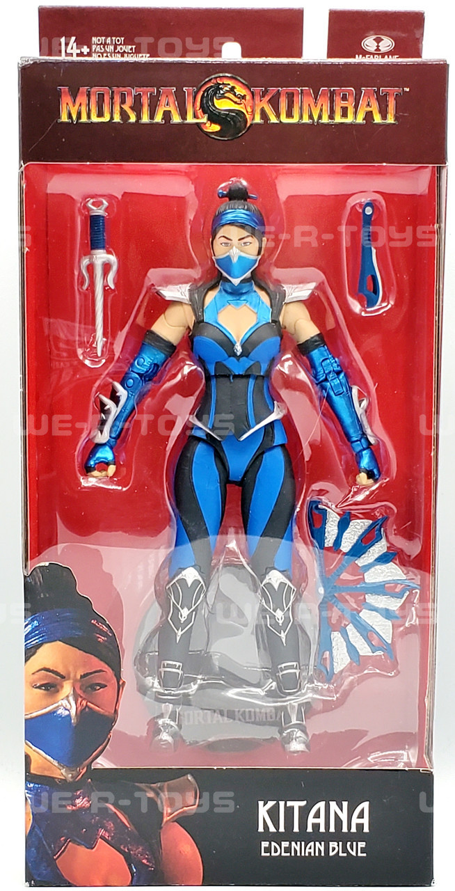 Mortal Kombat Kitana Edenian Blue Action Figure McFarlane Toys