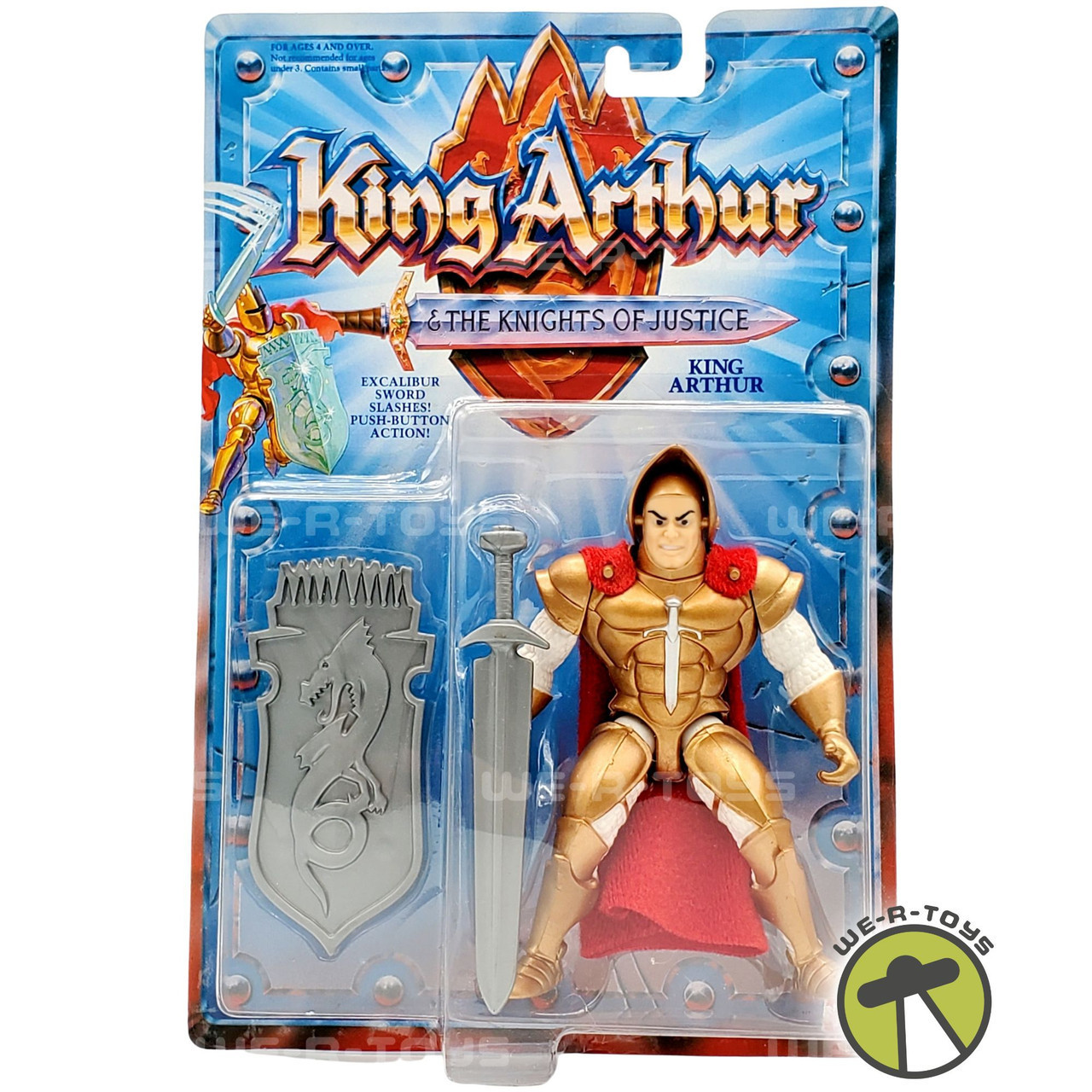 King Arthur The Knights of Justice King Arthur Action Figure 1992