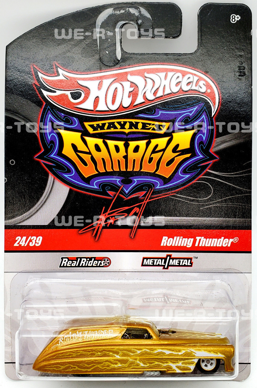 Hot Wheels Wayne's Garage Rolling Thunder RealRiders 24/39