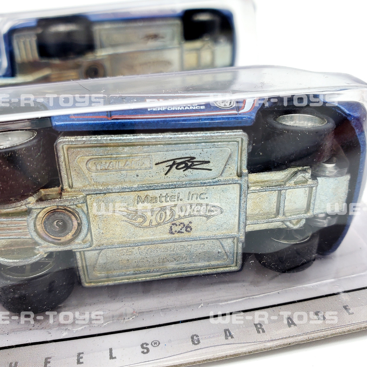 Hot Wheels Phil's Garage Lot of 2 Signed '65 Volkswagen Fastback