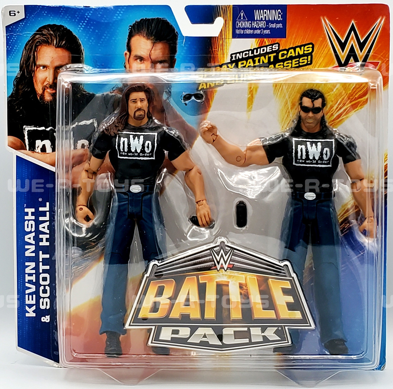 WWE Battle Pack Kevin Nash & Scott Hall Action Figures 2015 Mattel