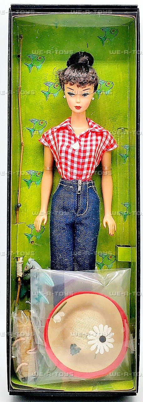 バービー ピクニック セット J4260 (ゴールドラベル) o7r6kf1 Barbie Picnic Set Reproduction Gold Label Doll 2005 Mattel J4260
