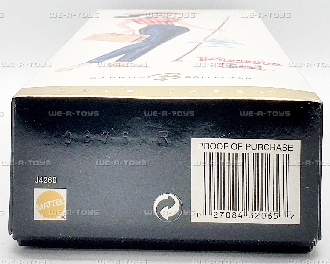 バービー ピクニック セット J4260 (ゴールドラベル) o7r6kf1 Barbie Picnic Set Reproduction Gold Label Doll 2005 Mattel J4260