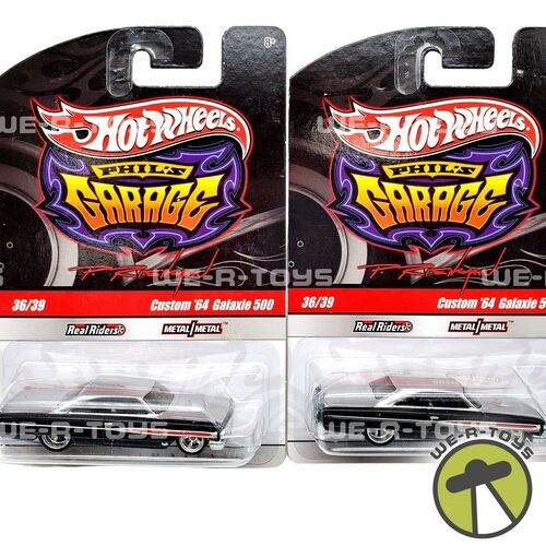 Hot Wheels Phil's Garage Lot of 2 Signed Custom '64 Galaxie 500