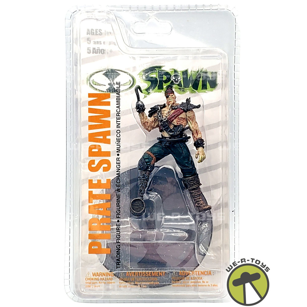アメコミ SPAWN mini series2 3inch PIRATE silver Pirate Spawn Action Figure Version 2 Spawn Series 21 New