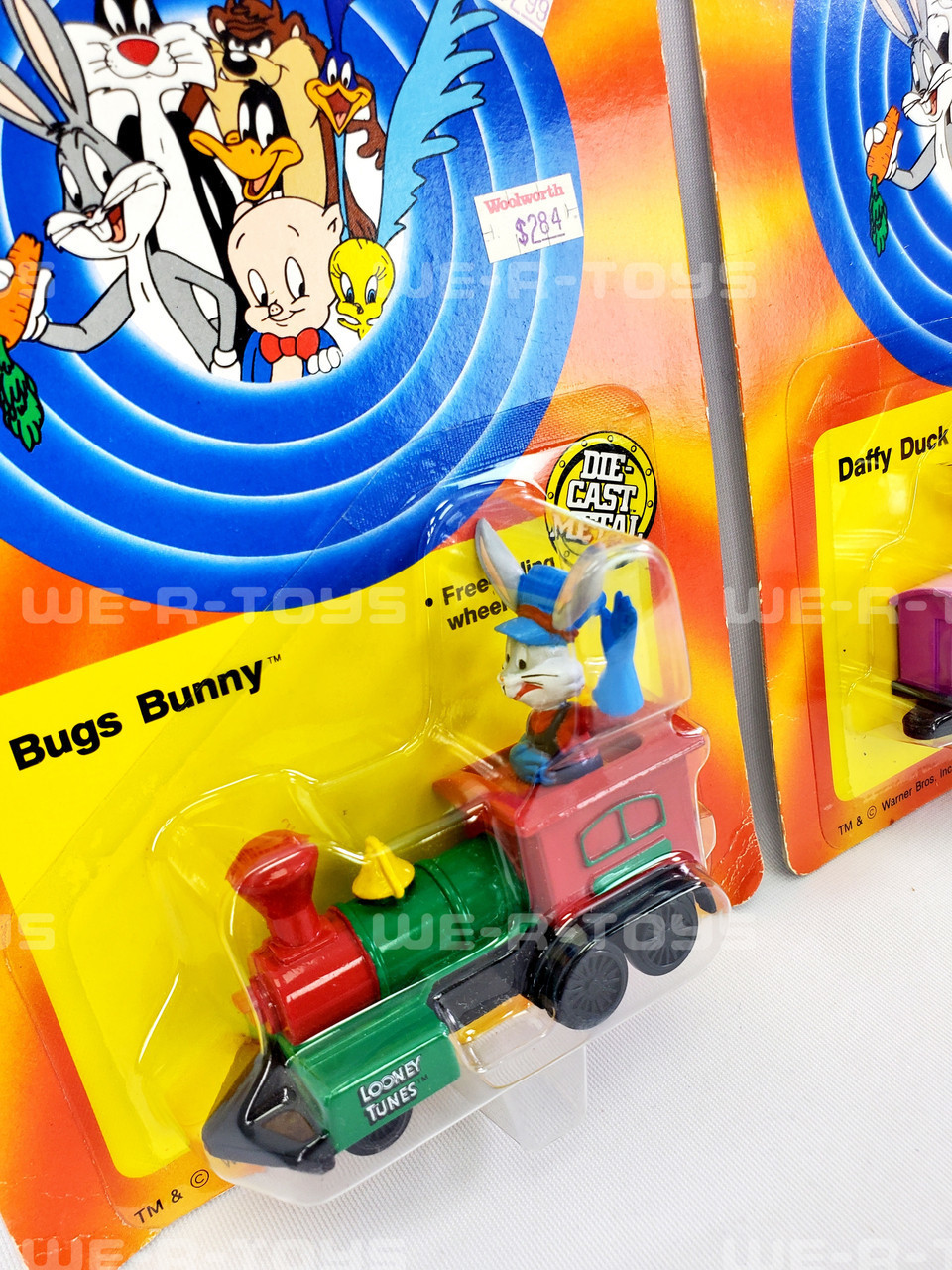 LOONEY TUNES ルーニー・テューンズ ダイキャストメタルトレイン 列車 ERTL Looney Tunes diecast trains unboxing and toy review - YouTube
