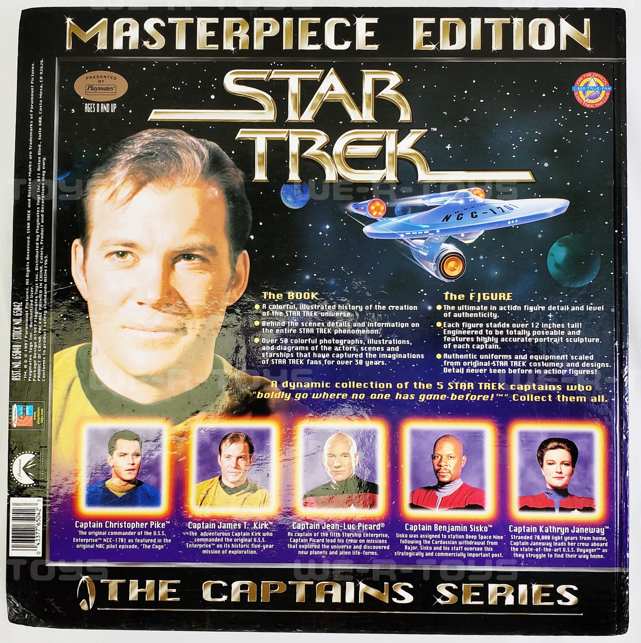 Star Trek Masterpiece Edition Captain James T. Kirk Gift Set
