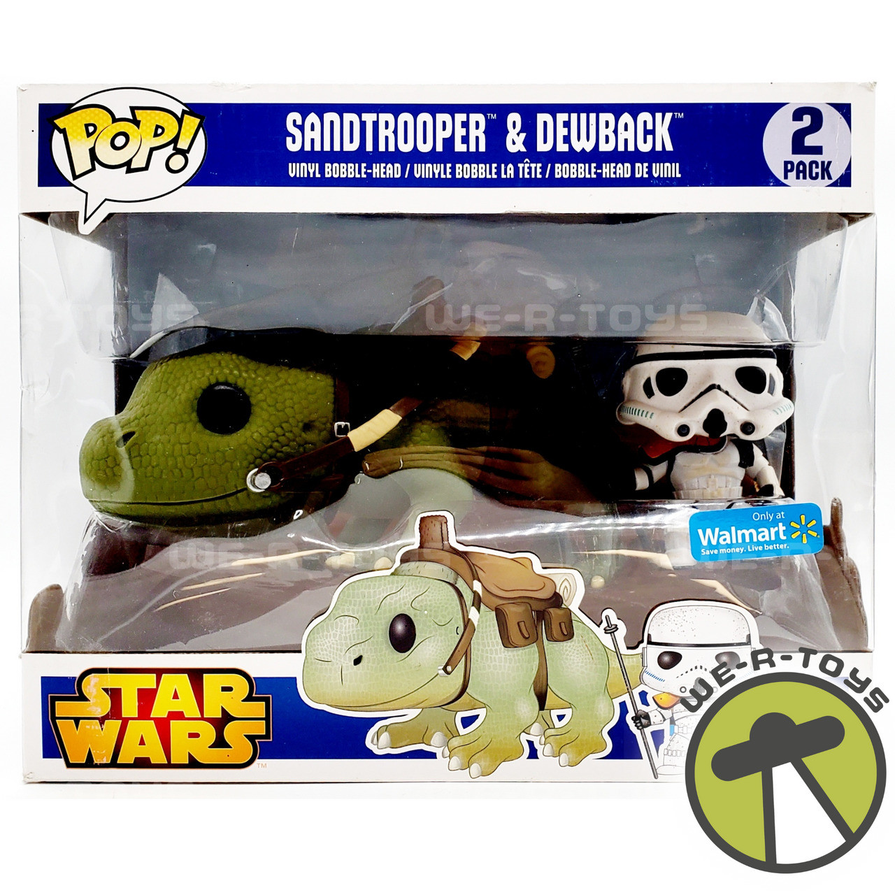 Funko Pop Star Wars Sandtrooper Dewback Bobblehead Vinyl Figures