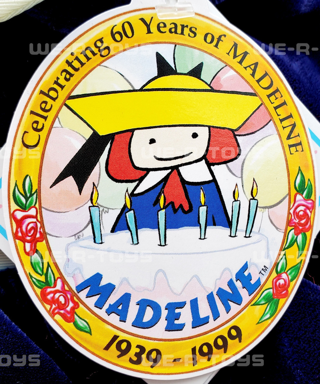 Madeline 60th Anniversary 19-inch Plush Storybook Character Eden