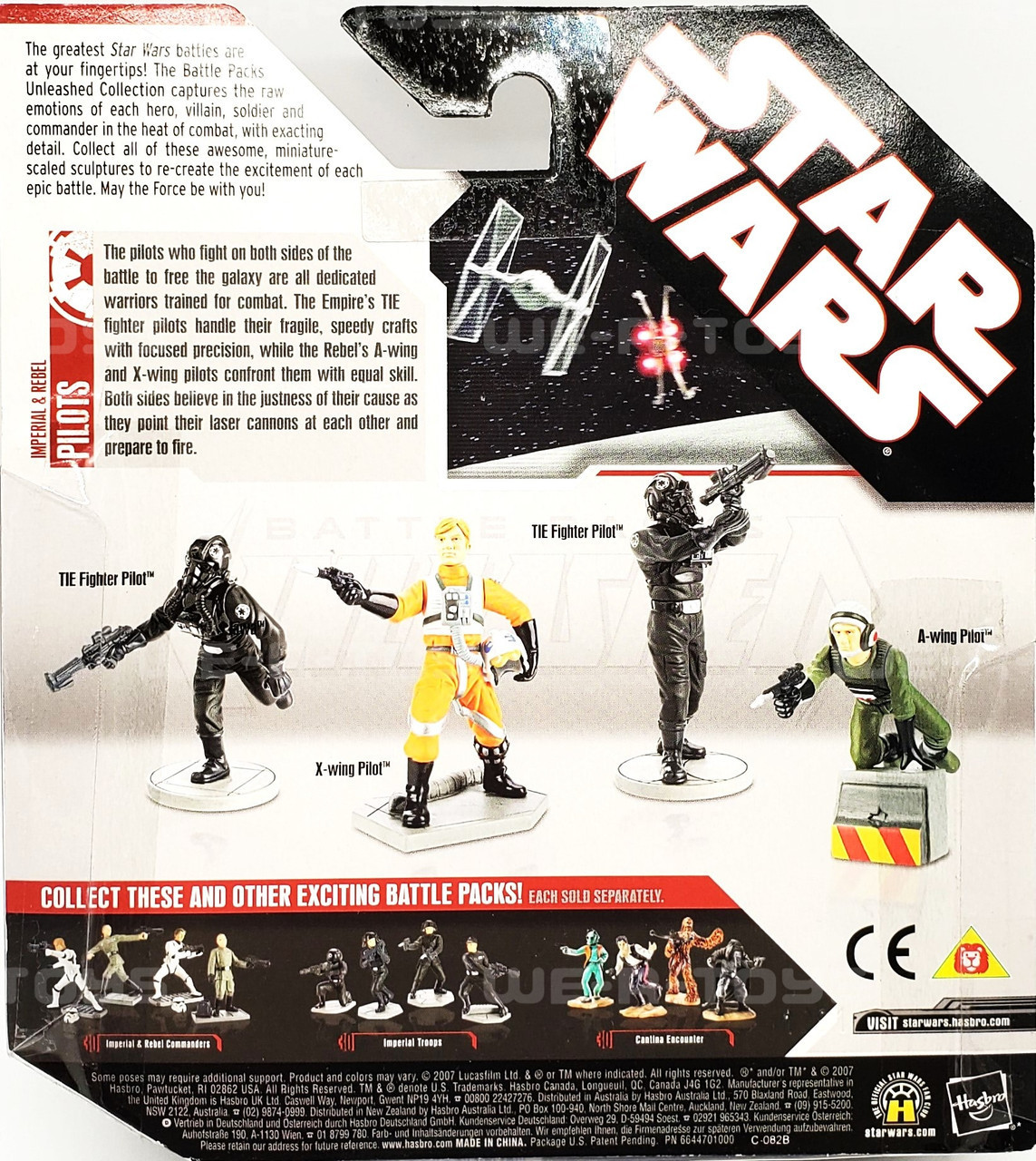 Star Wars Battle Pack Unleashed - Imperial and Rebel Pilots