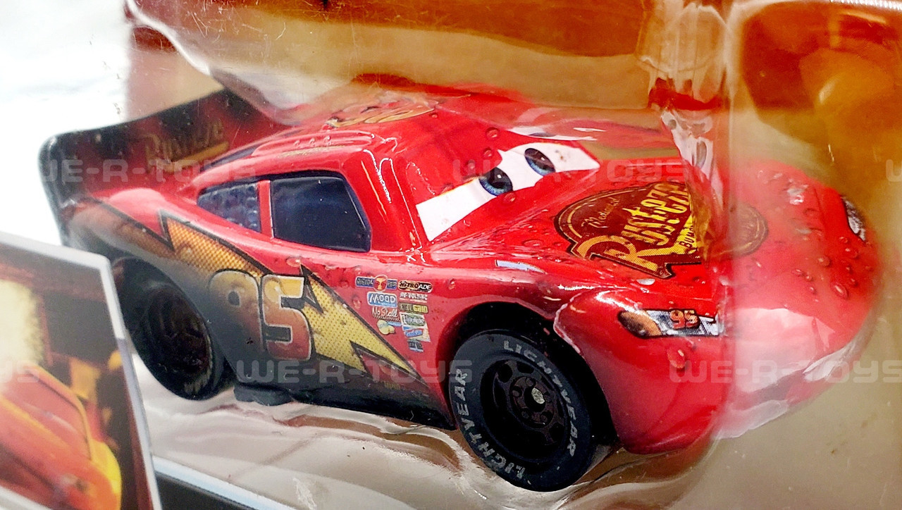 Disney/Pixar Cars Soaked Lightning McQueen 1:55 Scale Toon Die