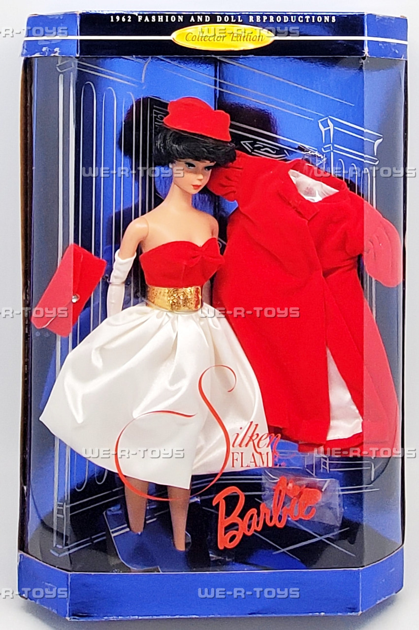 Silken Flame Barbie Doll 1962 Reproduction #18448 Mattel 1997