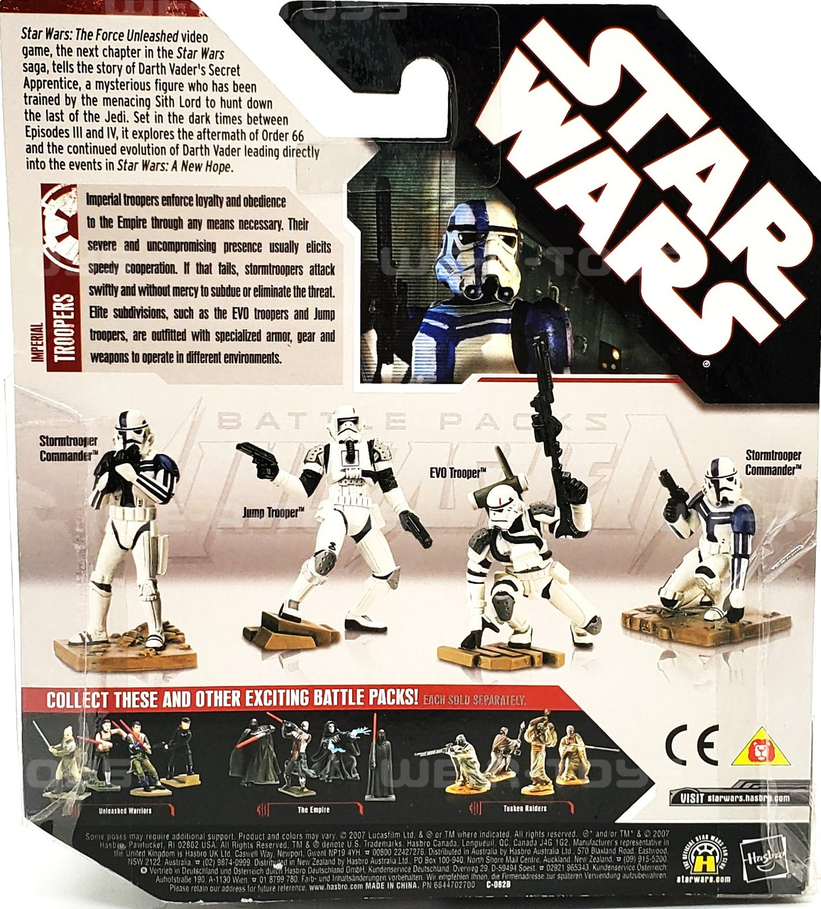 Star Wars The Force Unleashed – Imperial Evo Trooper (Heavy Stormtrooper) 30° Anniversario