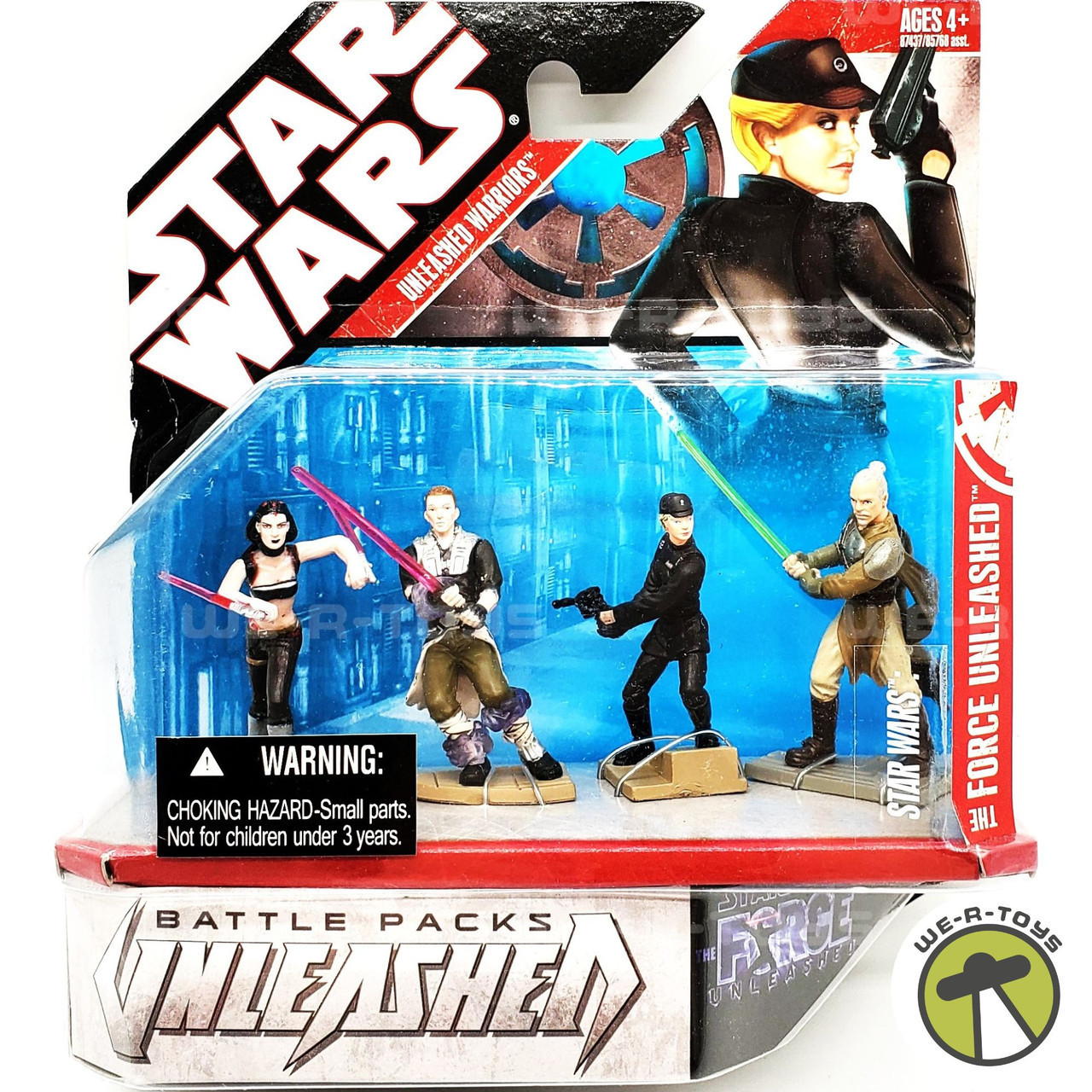 Star Wars Unleashed Battle Pack - Imperial Encounter Con Han Solo, Chewbacca E Tauntaun