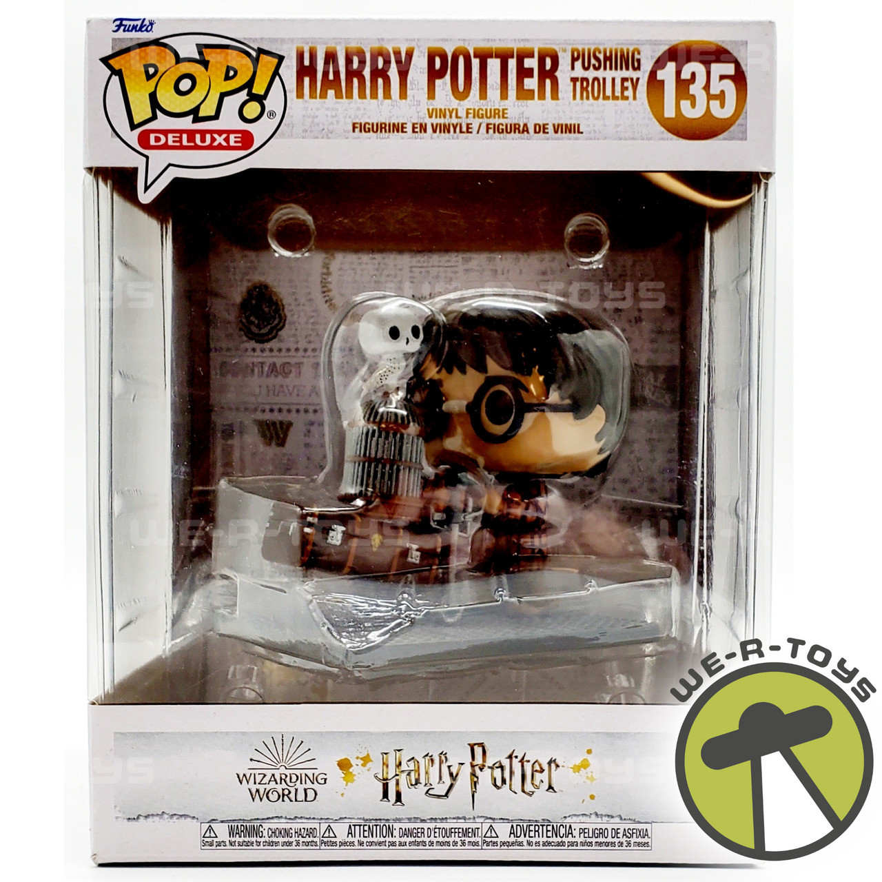Funko Pop! Deluxe: Harry Potter Anniversary - Harry Pushing Trolley Vinyl  Figure