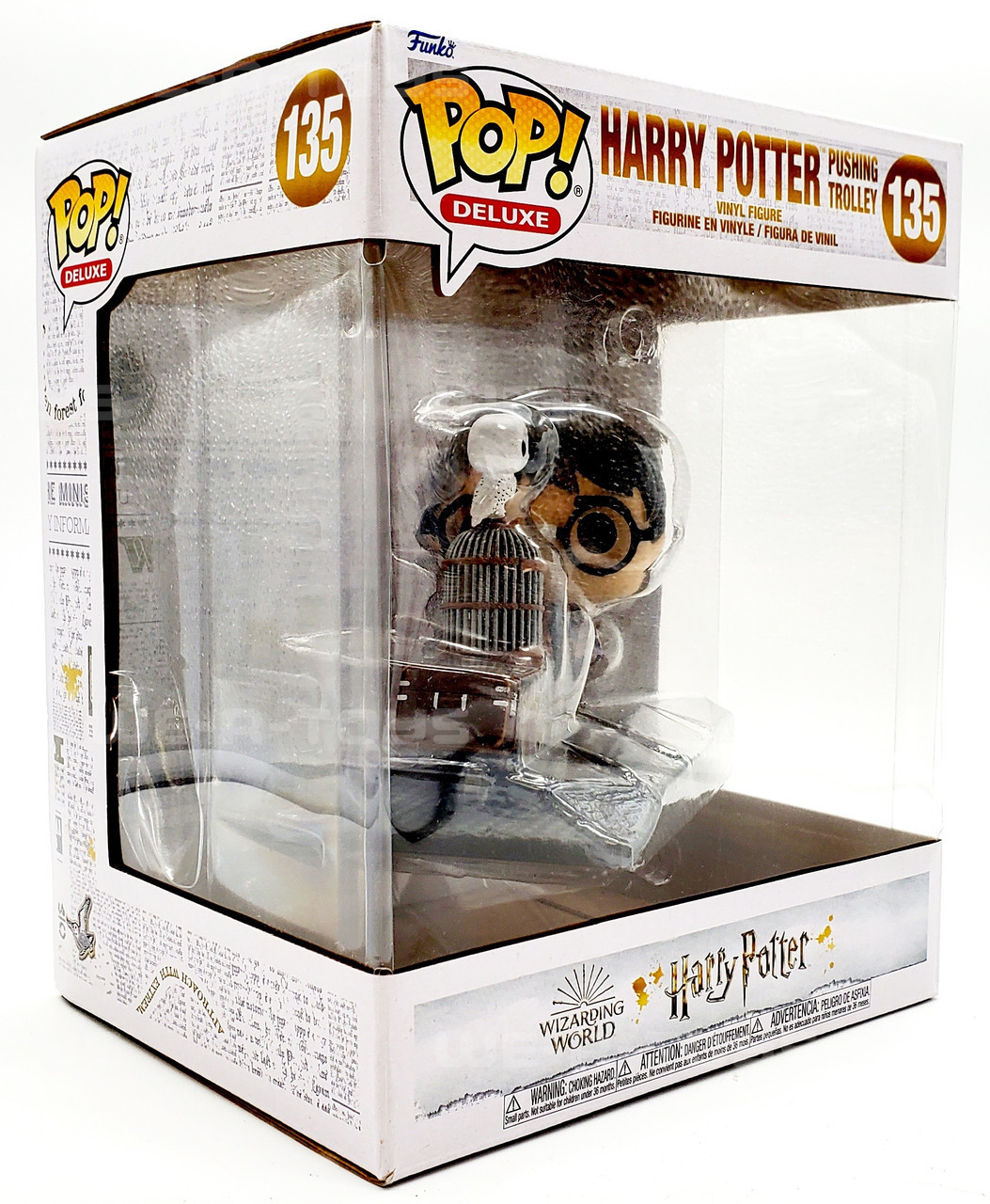 Funko POP Deluxe Harry Potter 20th Anniversary Harry Pushing Trolley 135 -  We-R-Toys