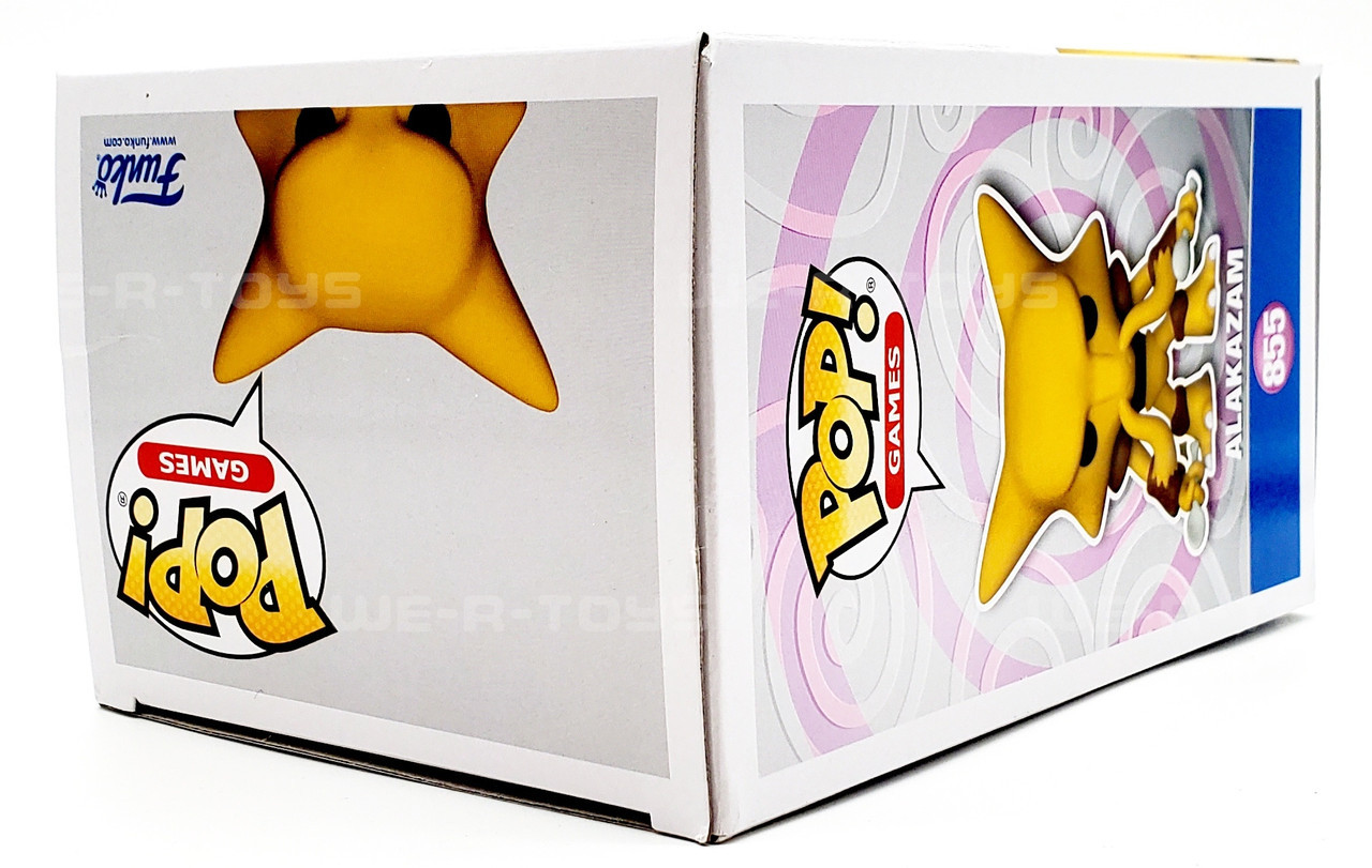 Funko POP! Games: Pokemon Alakazam 4.18-in Vinyl Figure