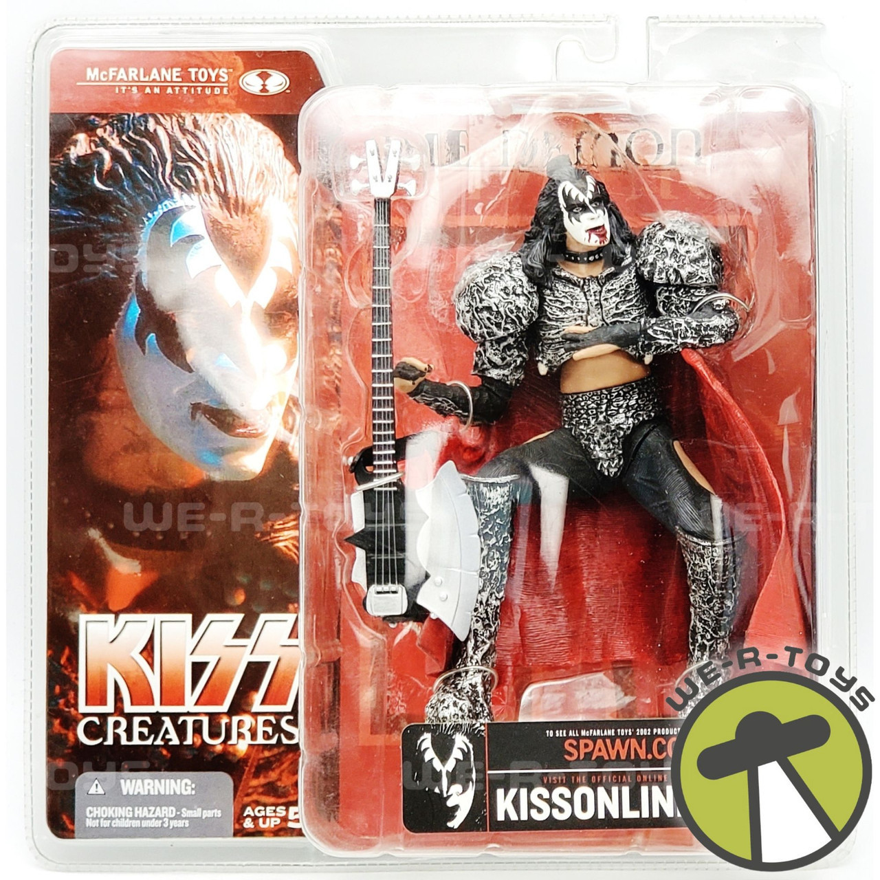 中古品ですマクファーレン KISS 12インチ フィギュア 2体 ジーン・シモンズ