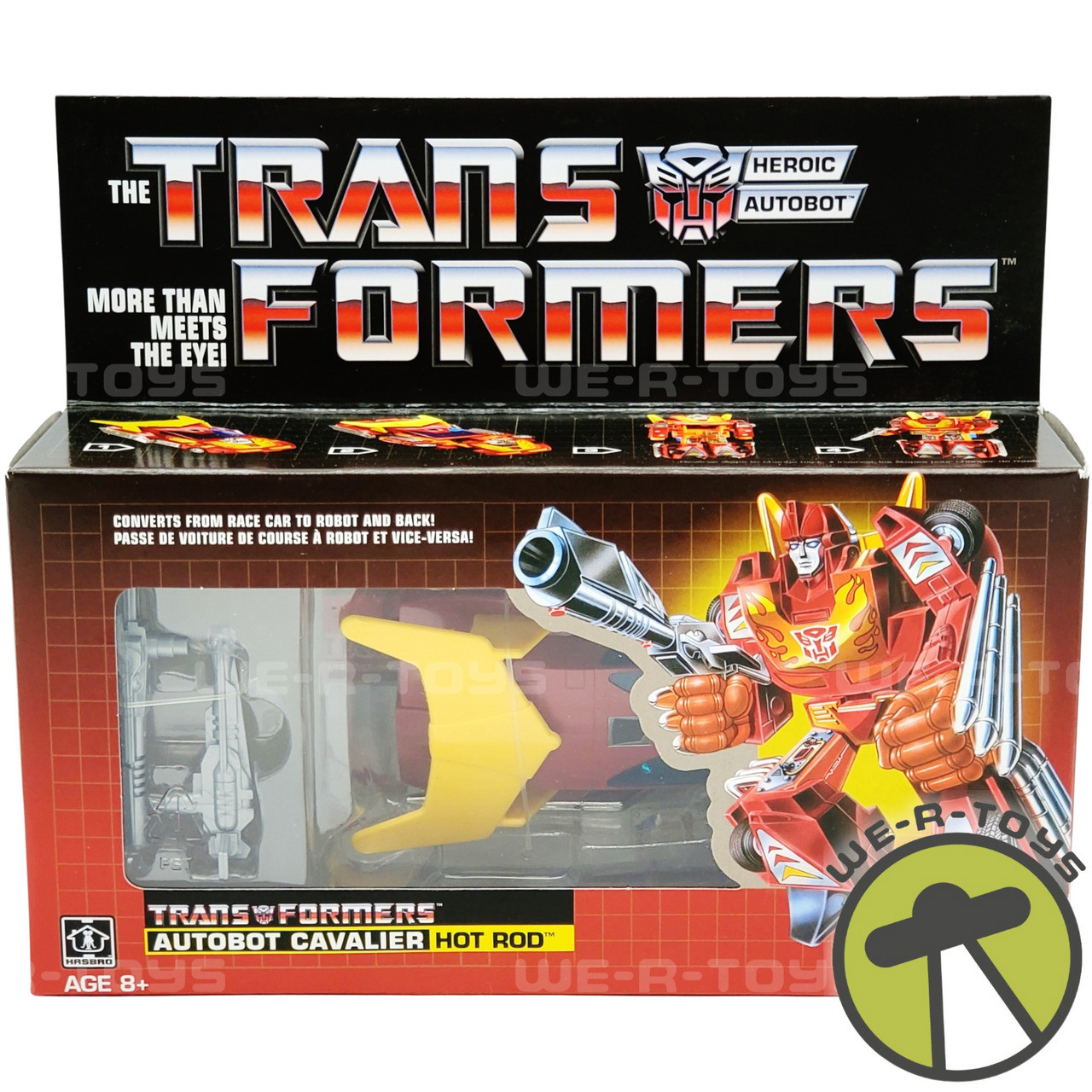 Transformers G1 Commemorative Series I Hot Rod Reissue Figure