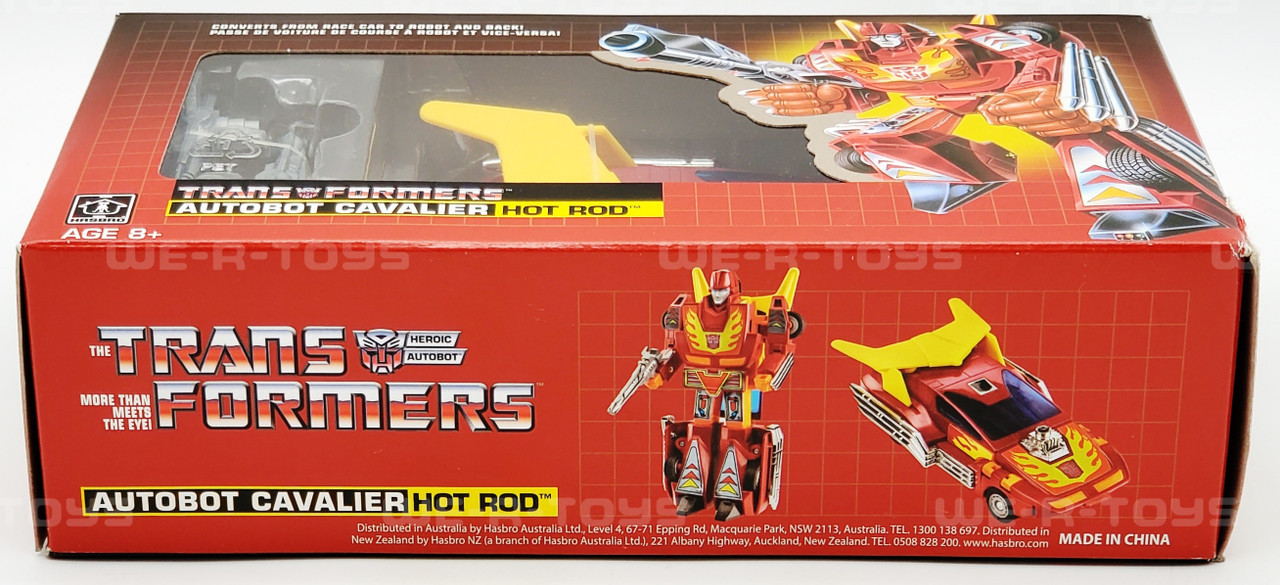 Transformers G1 Commemorative Series I Hot Rod Reissue Figure