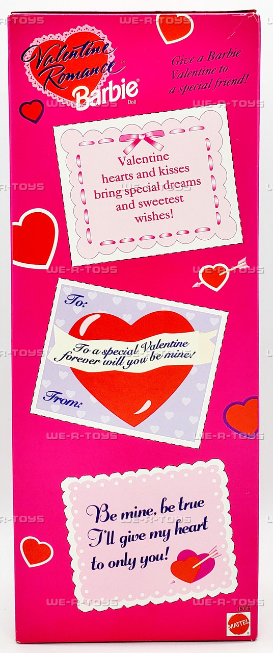 Valentine Romance Barbie Doll Special Edition 1996 Mattel 16059