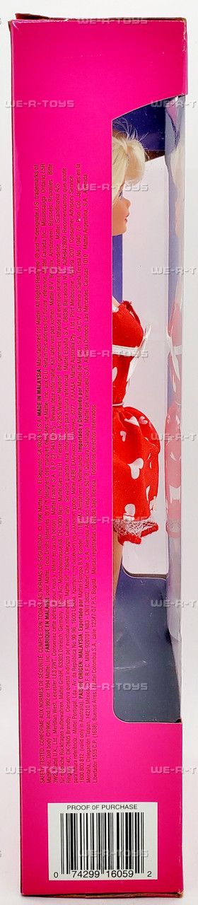 Valentine Romance Barbie Doll Special Edition 1996 Mattel 16059
