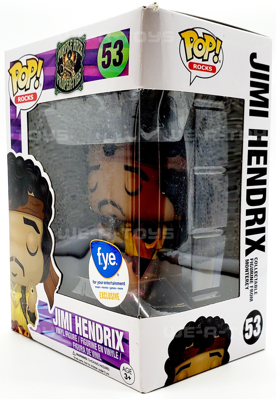 Funko Pop! Rocks Music Jimi Hendrix Monterey f.y.e. Exclusive