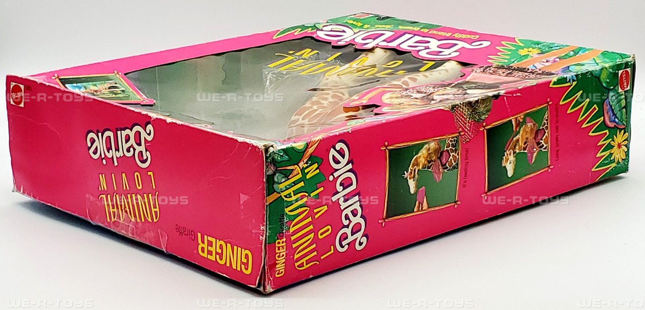 Animal Lovin' Barbie Ginger the Giraffe Plush 1988 Mattel 1395