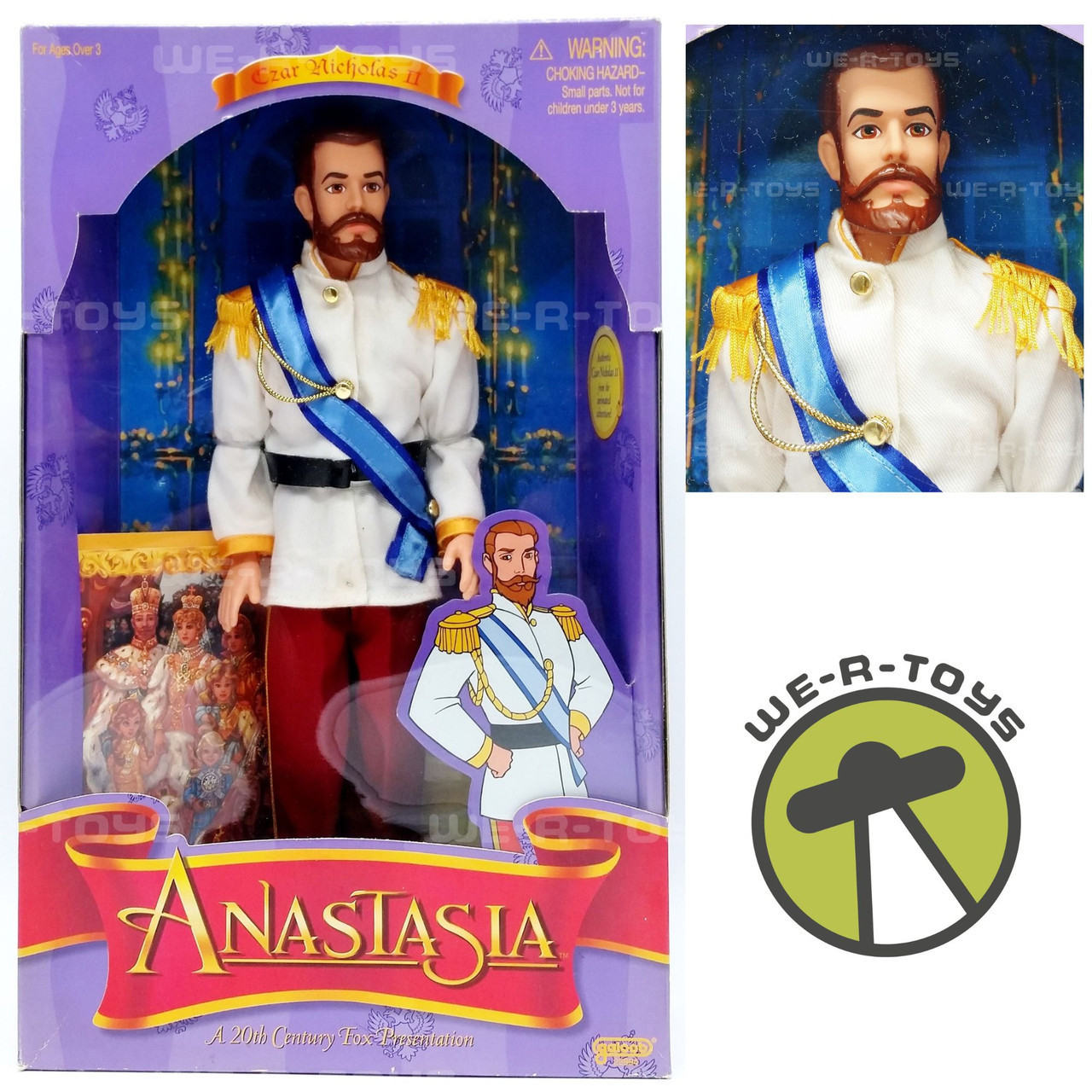 Anastasia Czar Nicholas ll 1997 Galoob #22994 NRFB