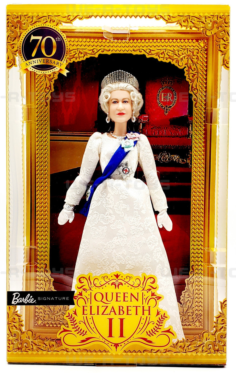 Barbie Signature Queen Elizabeth II Platinum Jubilee Doll - US