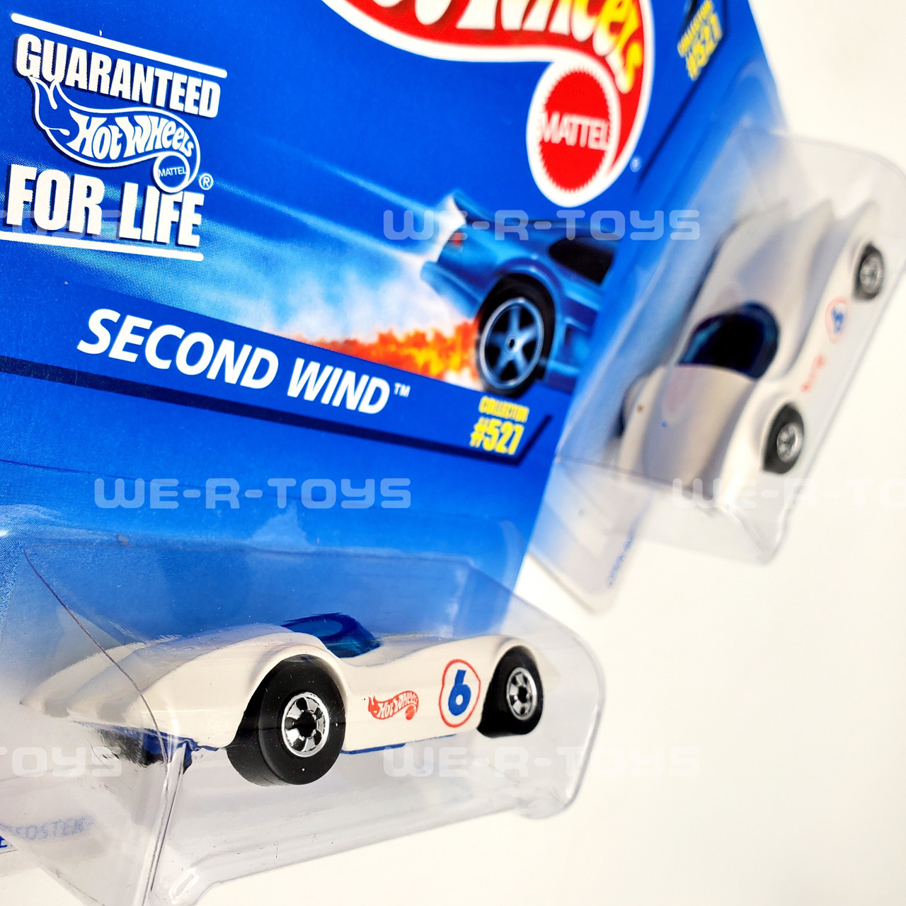 Hot Wheels Second Wind Lot of 2 White #6 Open Air Speedster Mattel