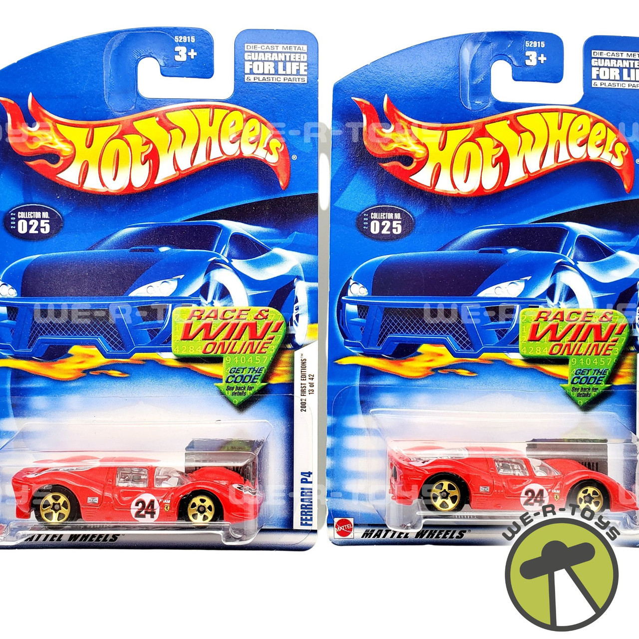 Hot wheels ferrari sales p4 2001