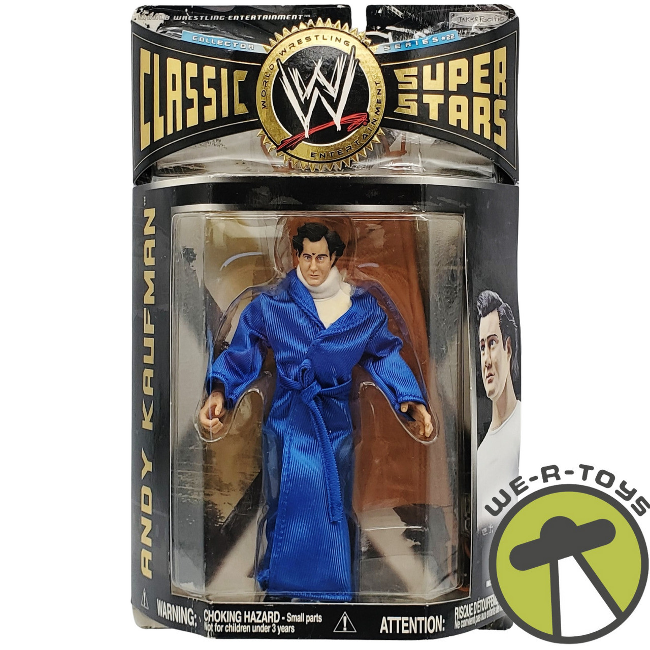WWE Classic Super Stars Andy Kaufman Figure 2008 Jakks