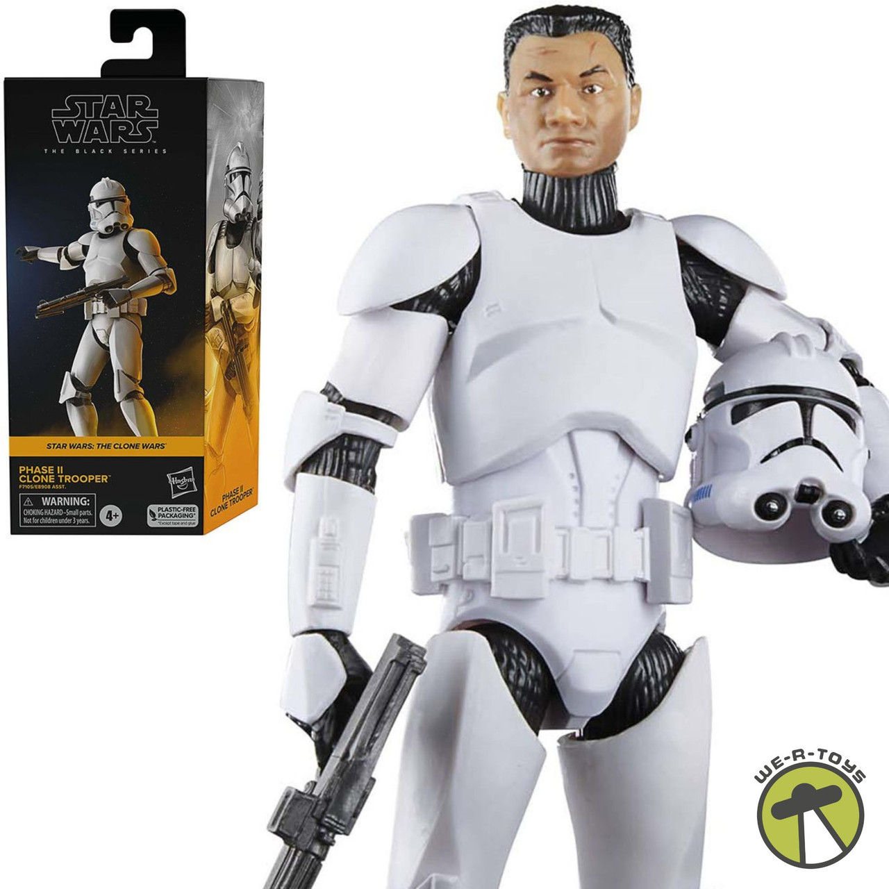 Star WarsThe Black Series Phase II Clone Trooper The Clone Wars 6 Action  Figure - We-R-Toys